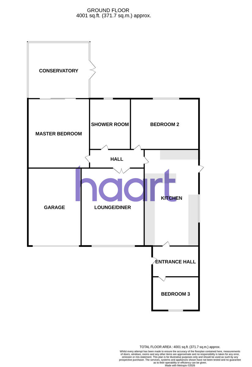 Moor Road, Nottingham floorplan