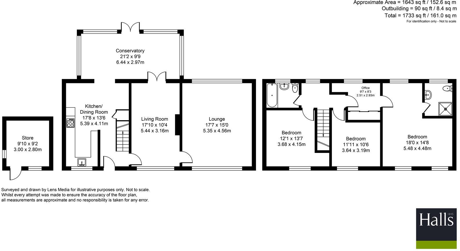 Queensford, Worthenbury. floorplan