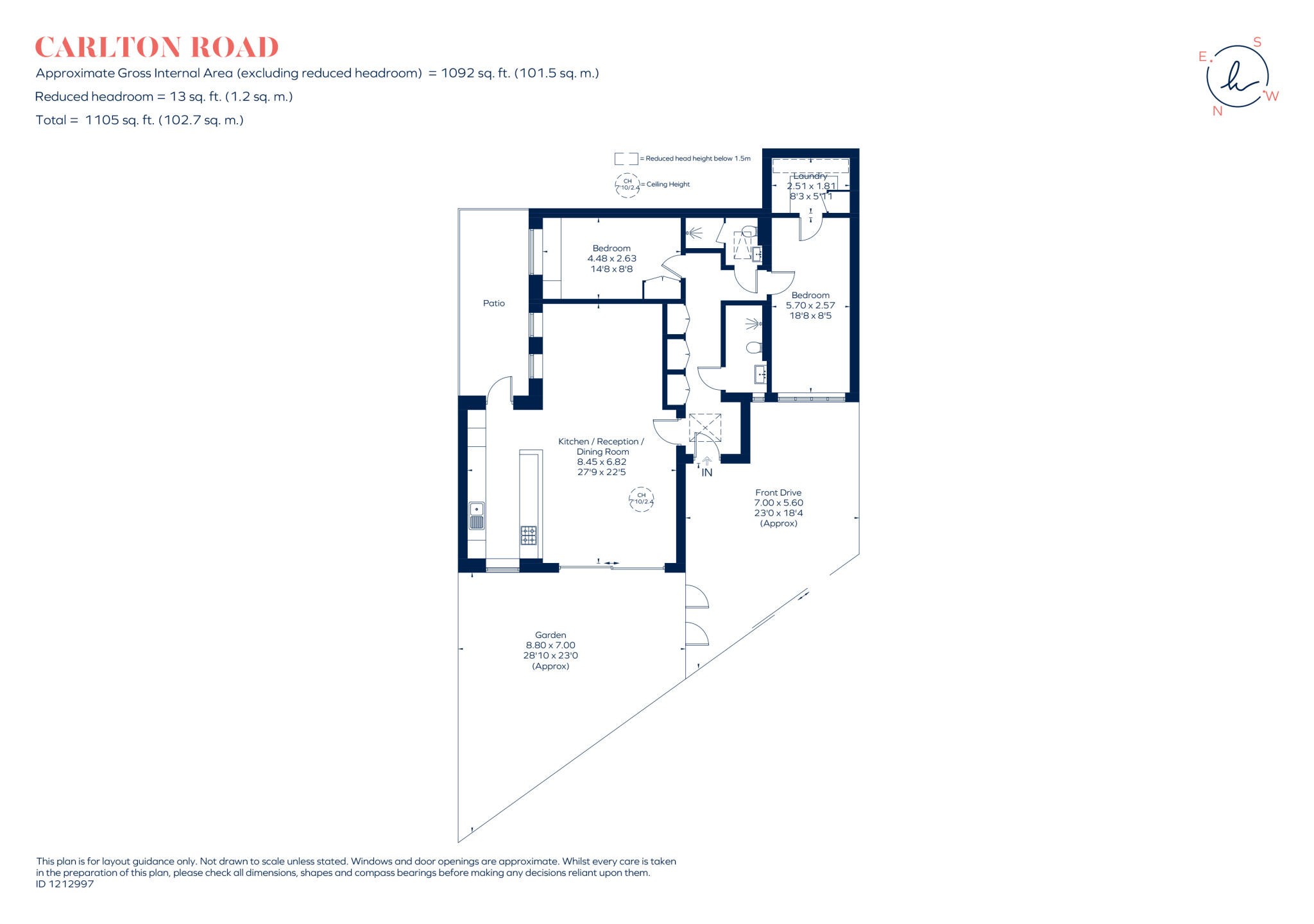 Carlton Road, Ealing, W5 floorplan