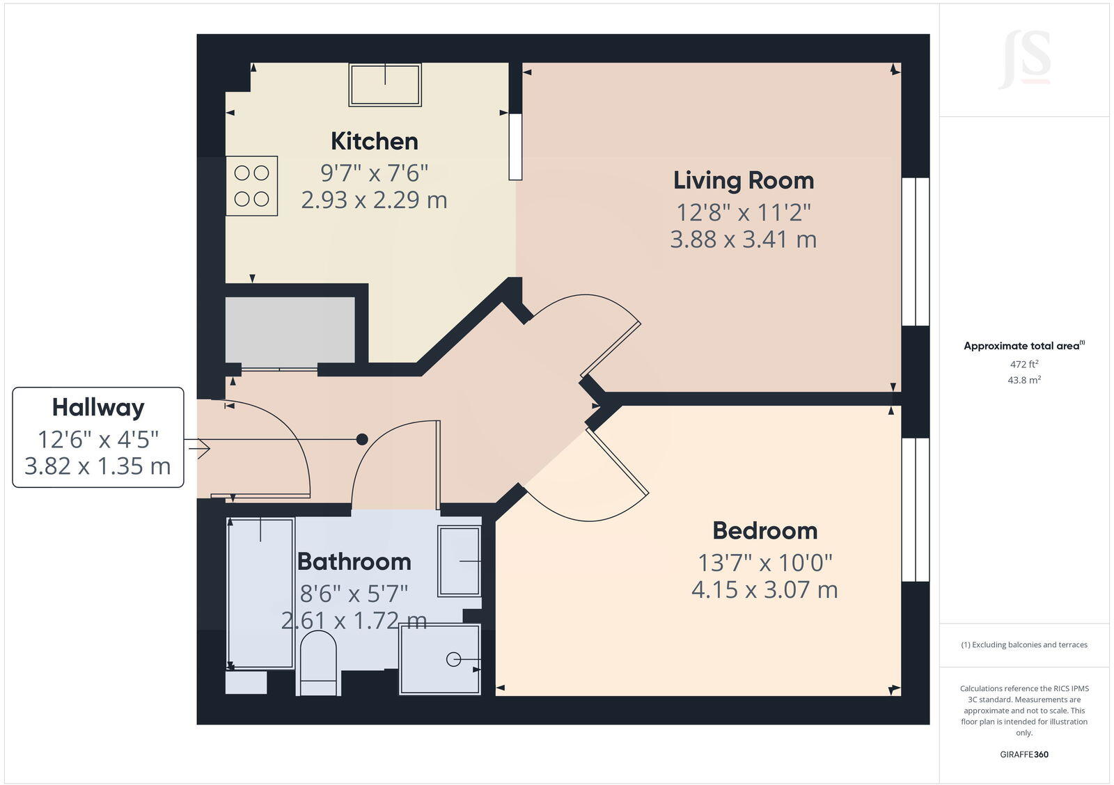 Rotary Lodge, St. Botolphs Road, Worthing, BN11 floorplan