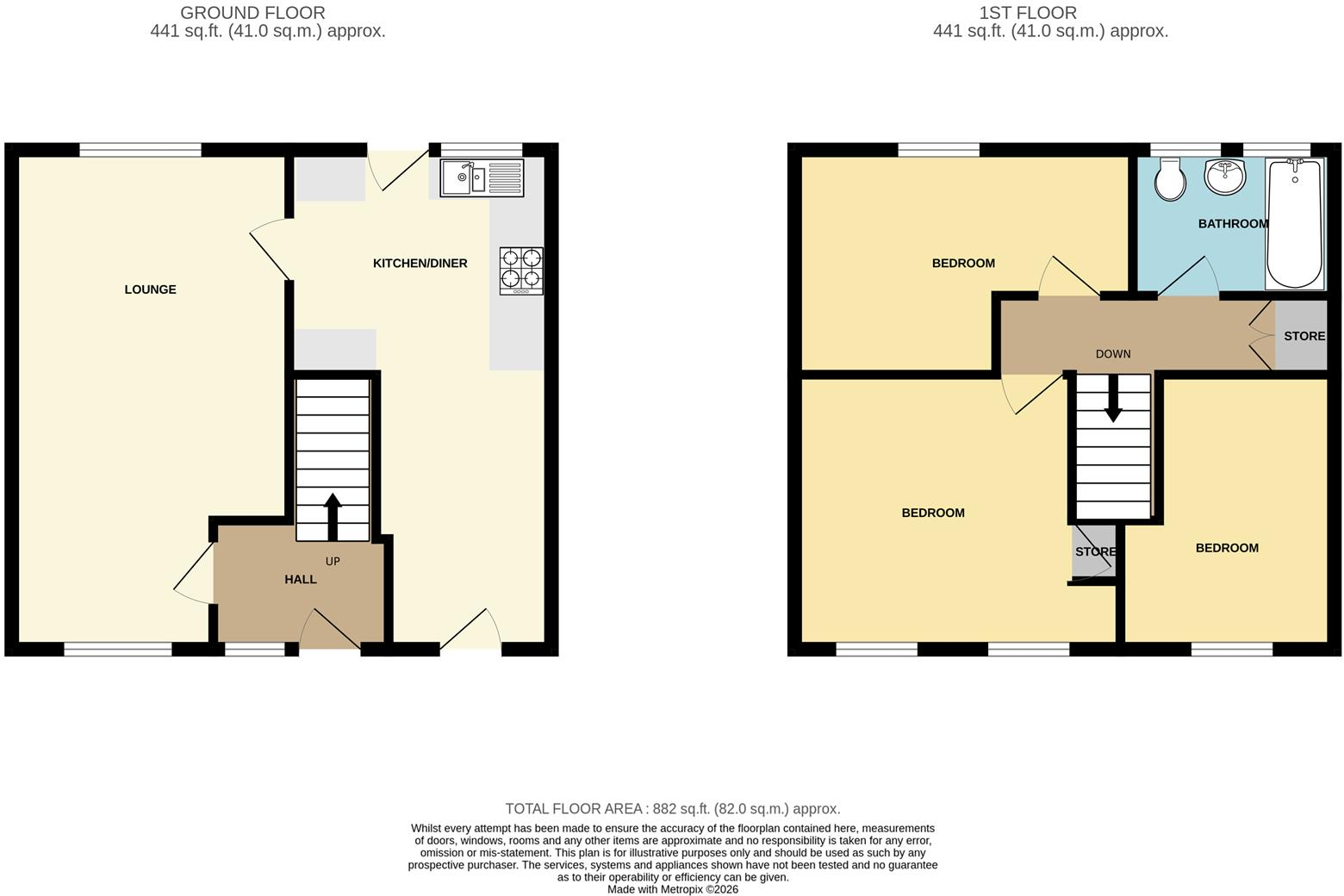 Mawdsley Terrace, Ormskirk floorplan