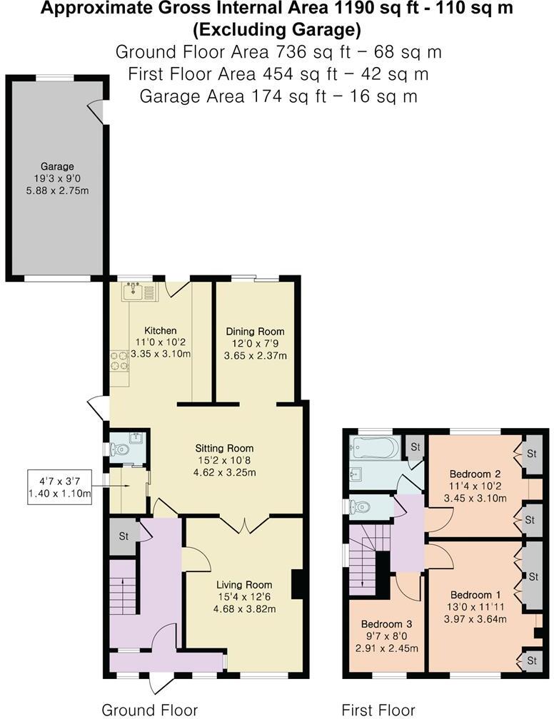 Cowper Crescent, Hertford, Hertfordshire floorplan