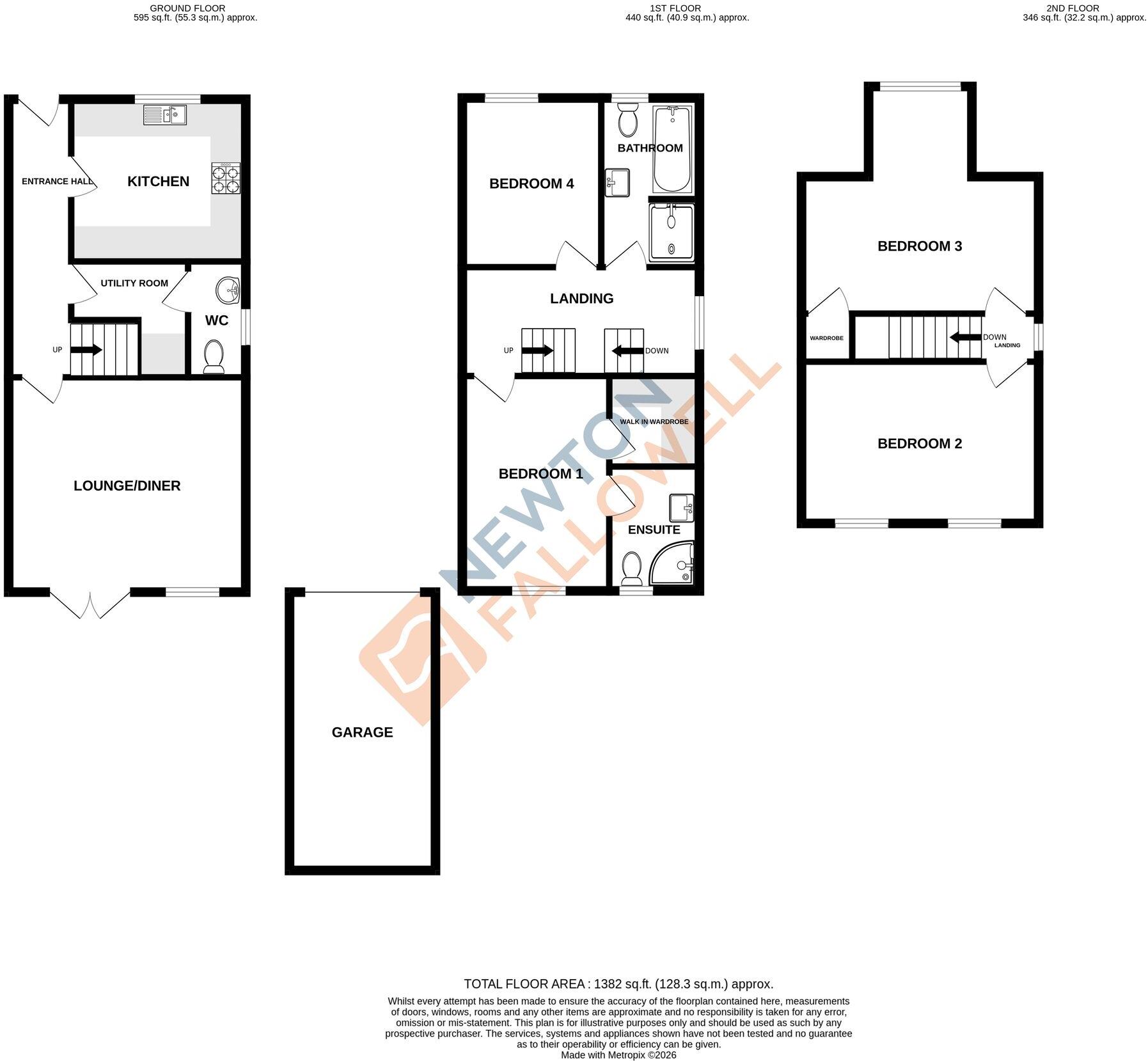 Orchard Way, Corby Glen, NG33 floorplan