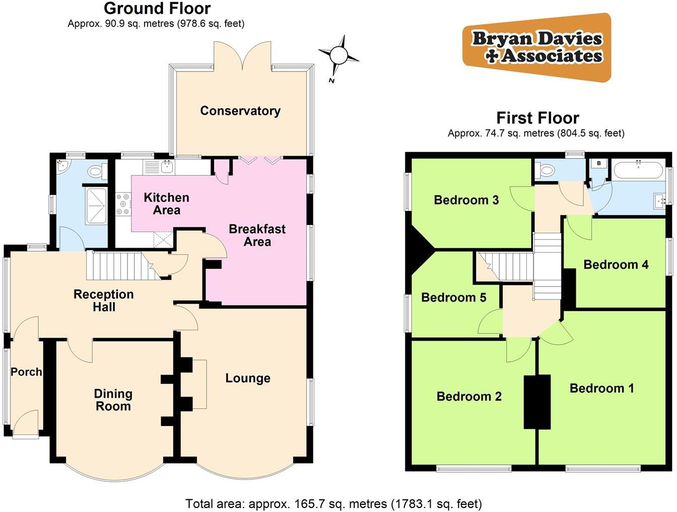Sylva Gardens South, Llandudno floorplan