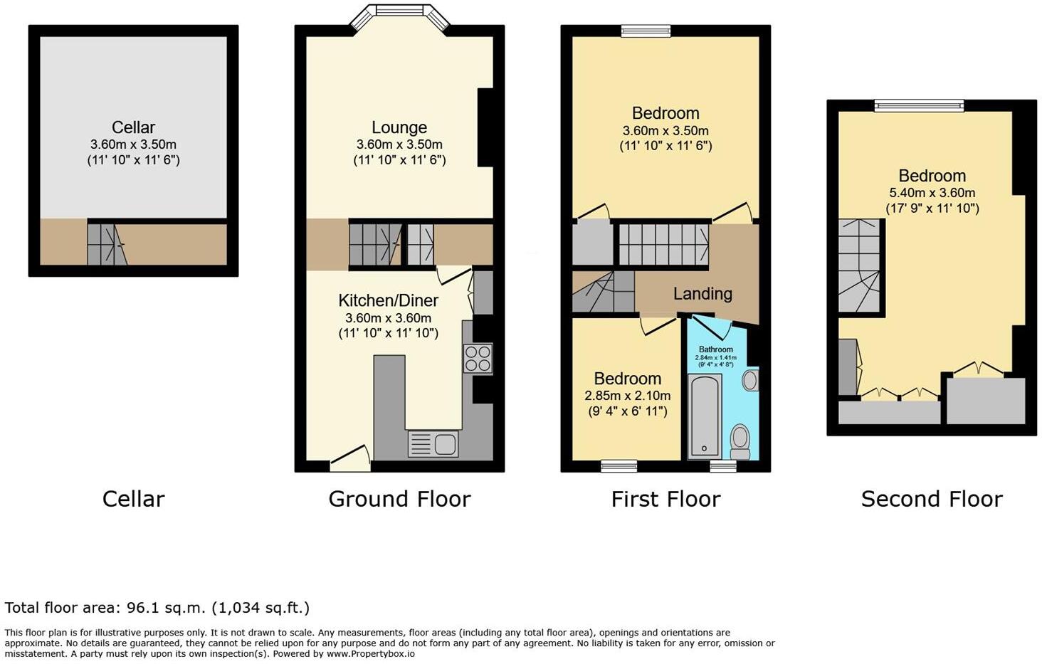 Nairn Street, Crookes floorplan