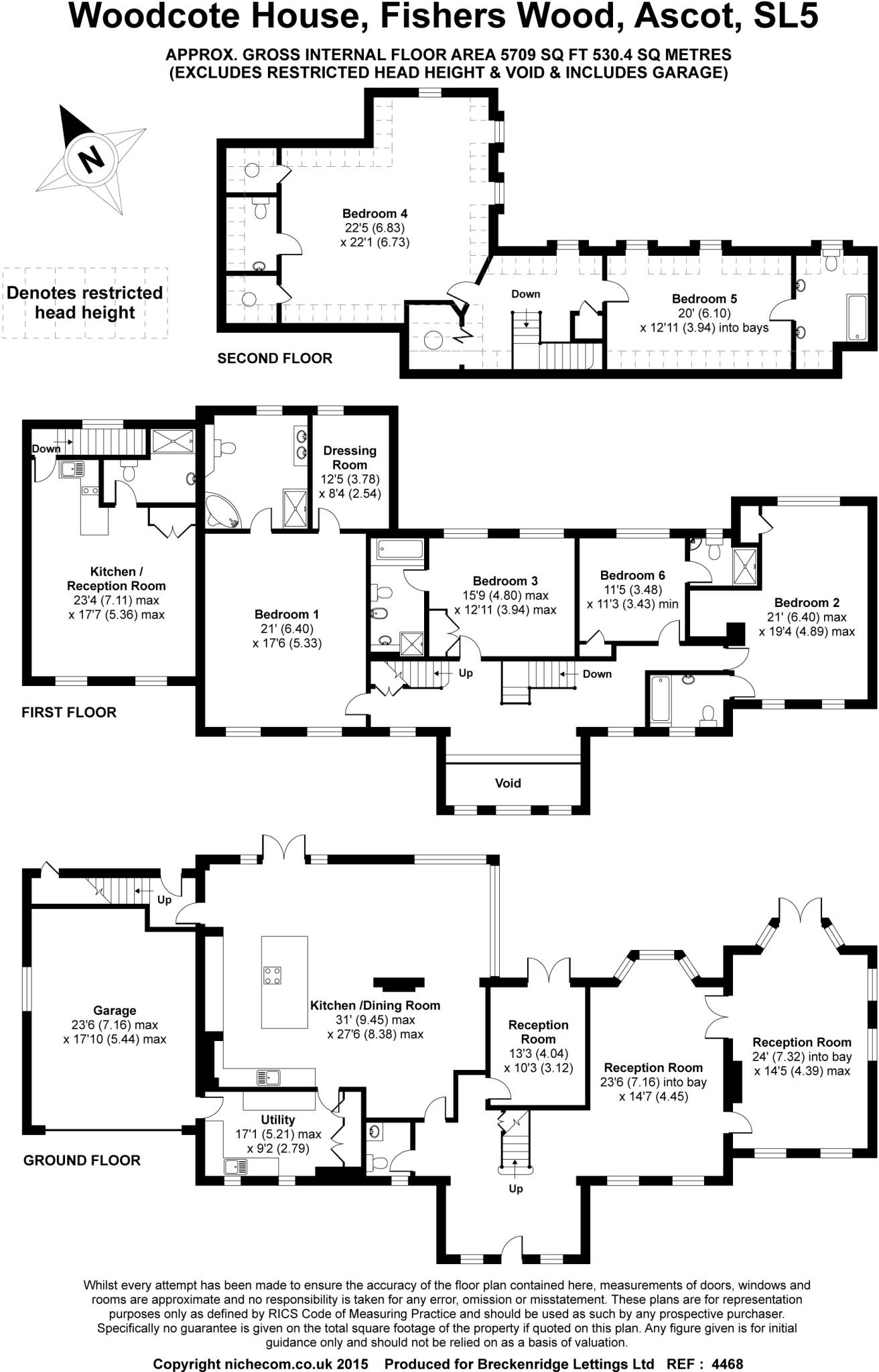 Sunningdale, Berkshire, SL5 floorplan