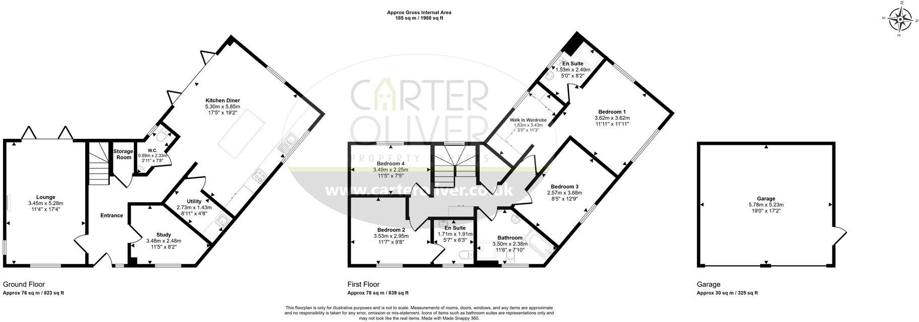 Gilden Drive, Gilmorton, LE17 floorplan