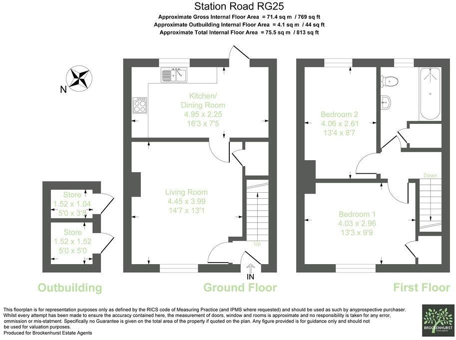 Station Road, Overton, Basingstoke, RG25 3DZ floorplan
