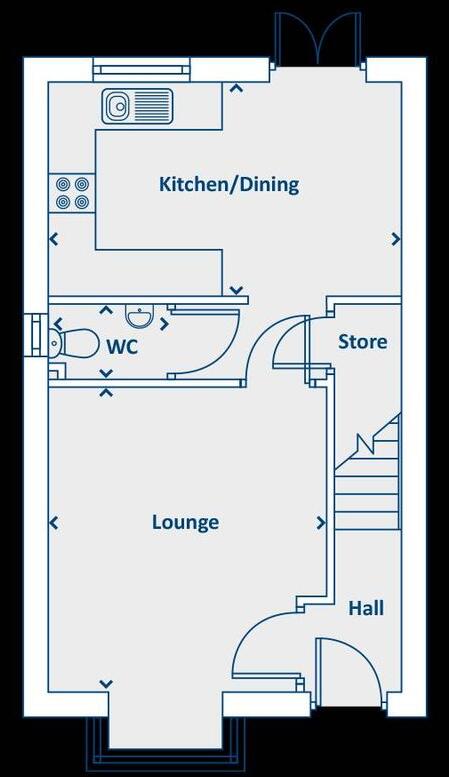 Dee Gardens, Garden City, Deeside, Flintshire, CH5 floorplan