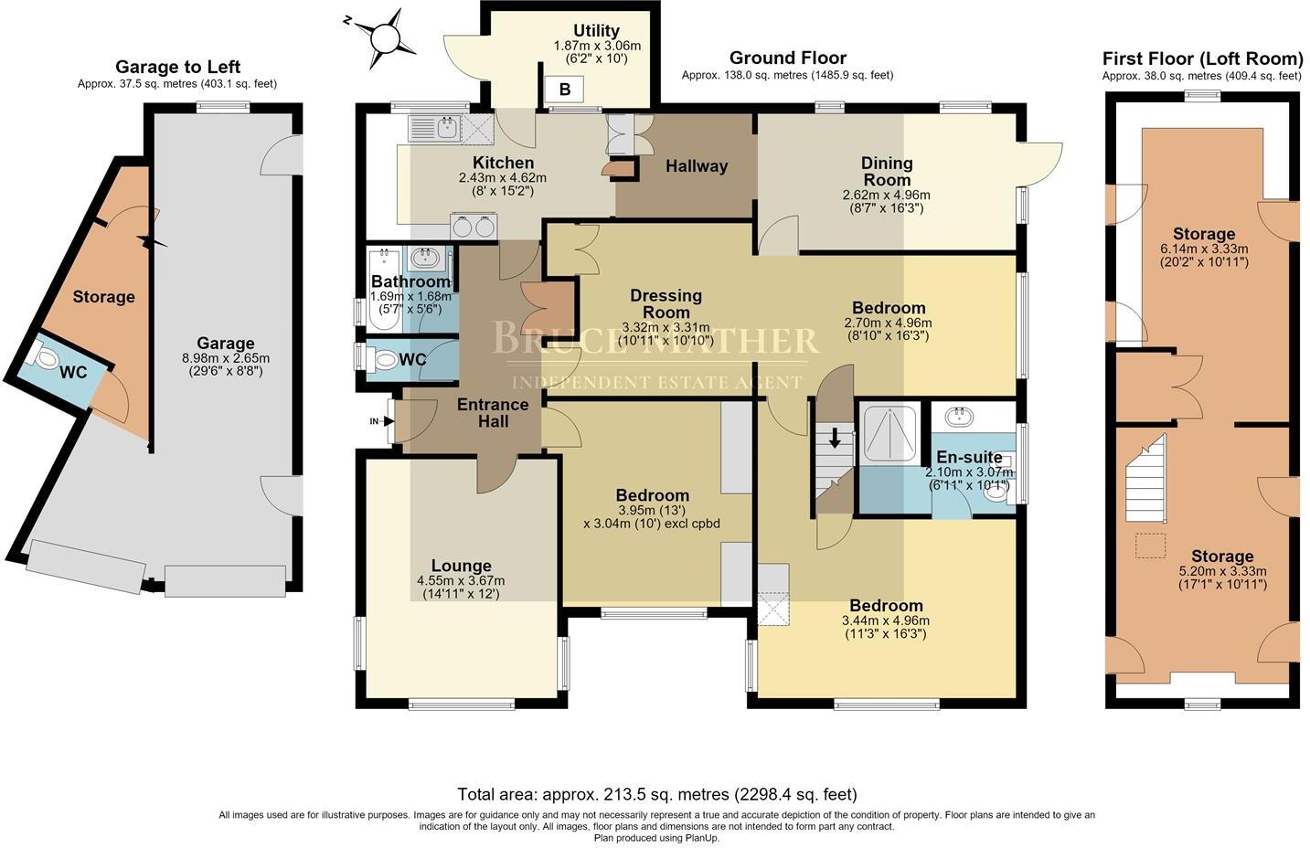 Fen Road, Frampton floorplan
