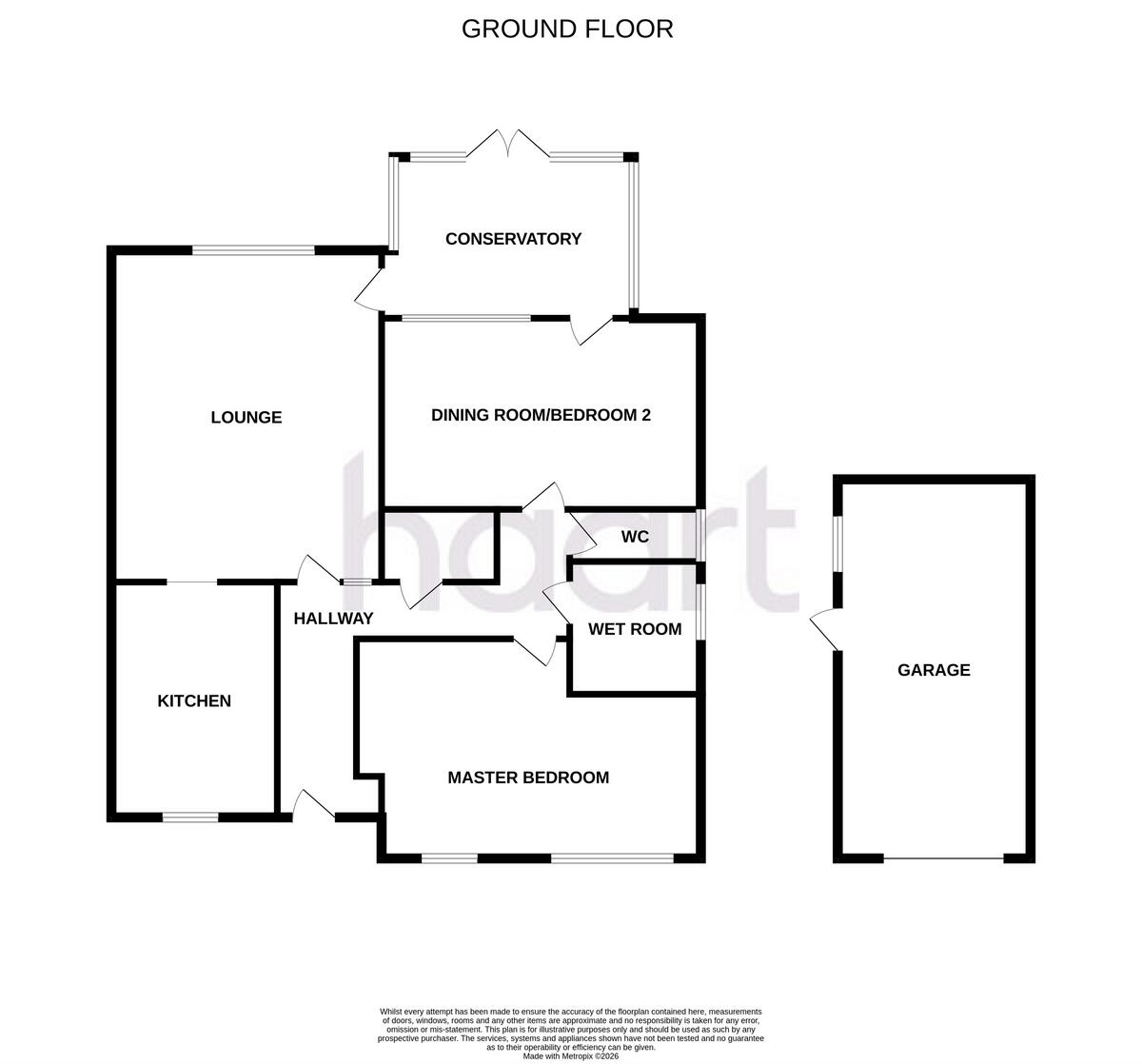 Buckland Rise, Norwich floorplan