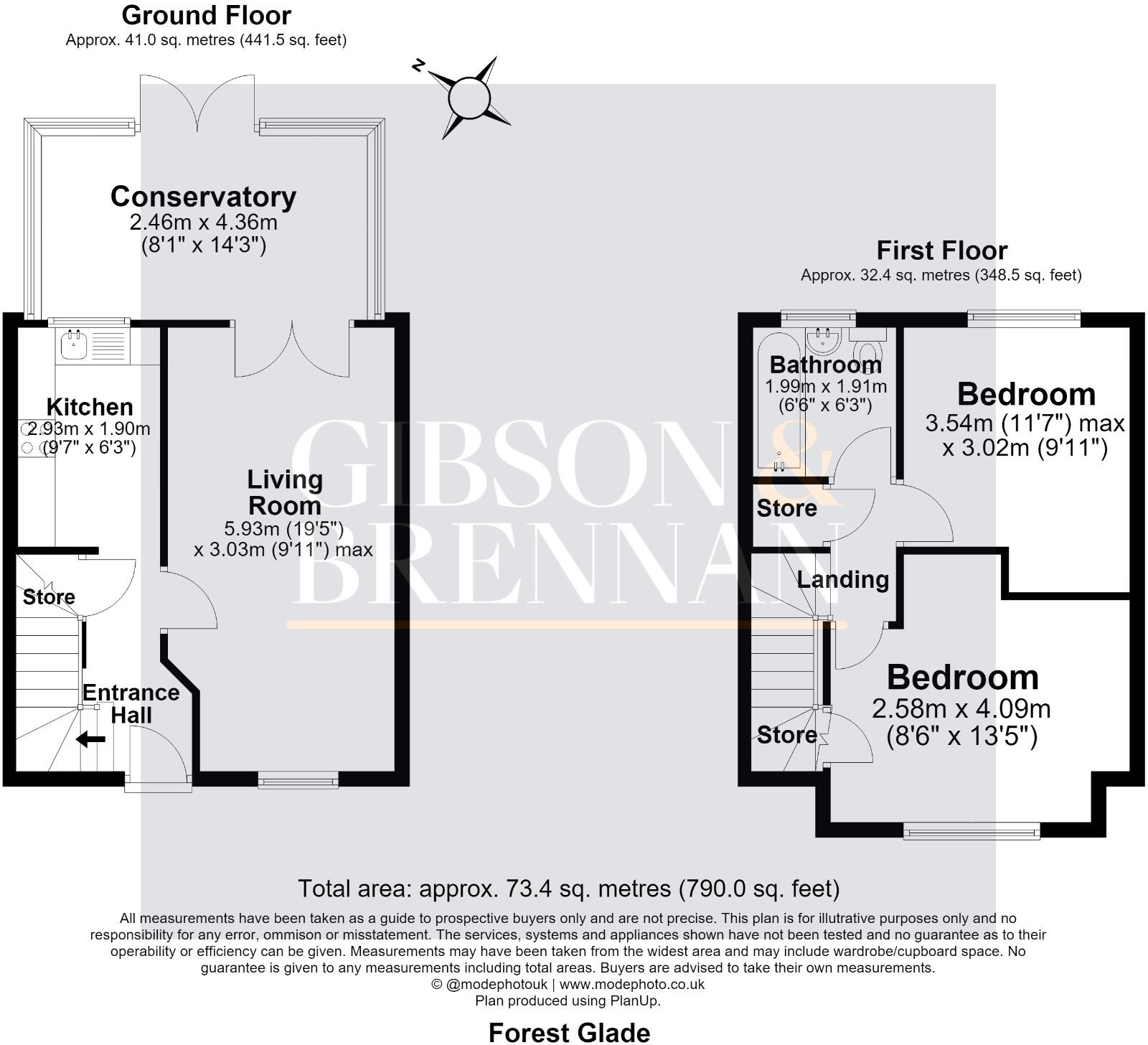 Forest Glade, Langdon Hills, Essex floorplan