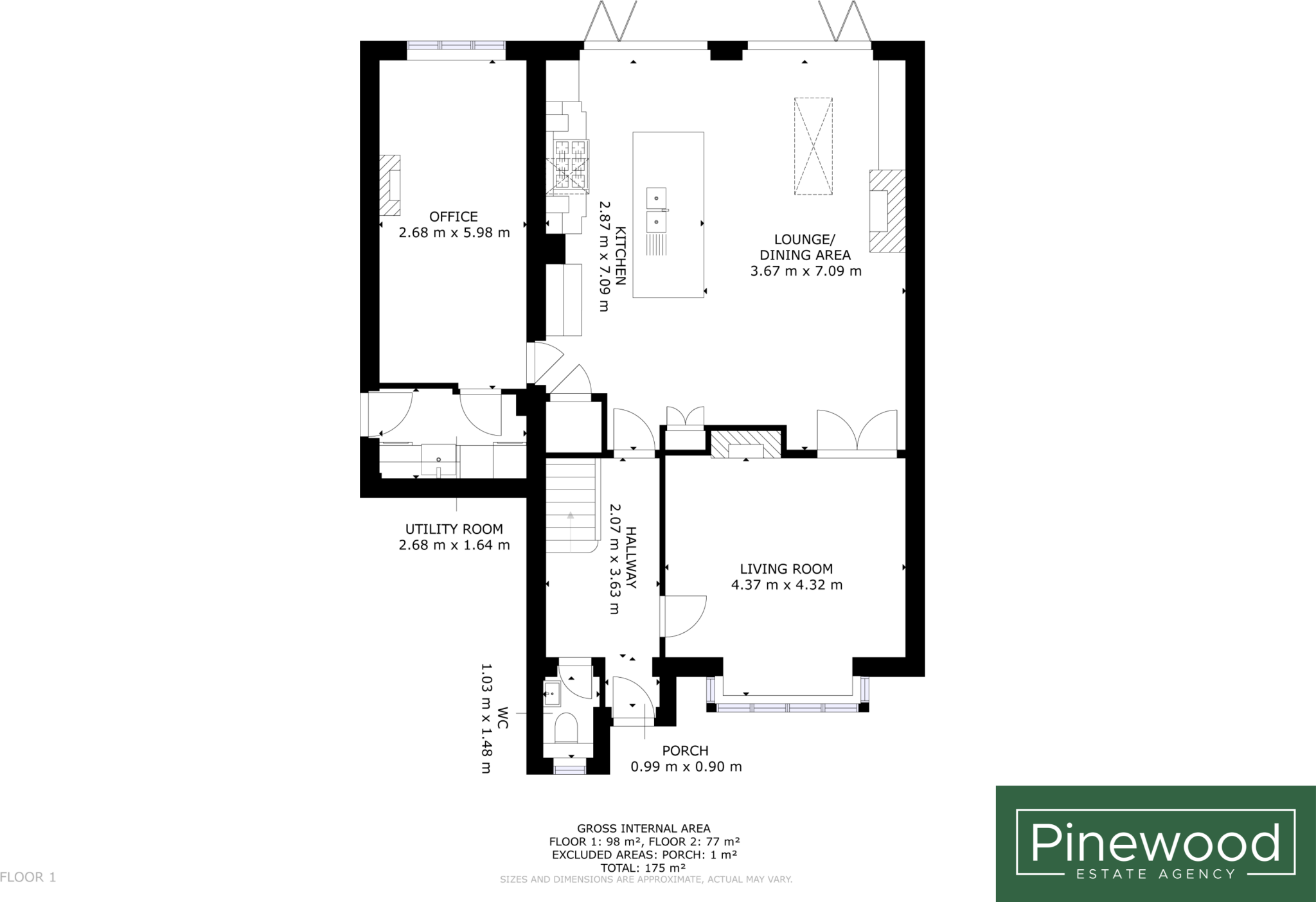 Bryn Gwyn Lane, Northop Hall, Flintshire, CH7 floorplan