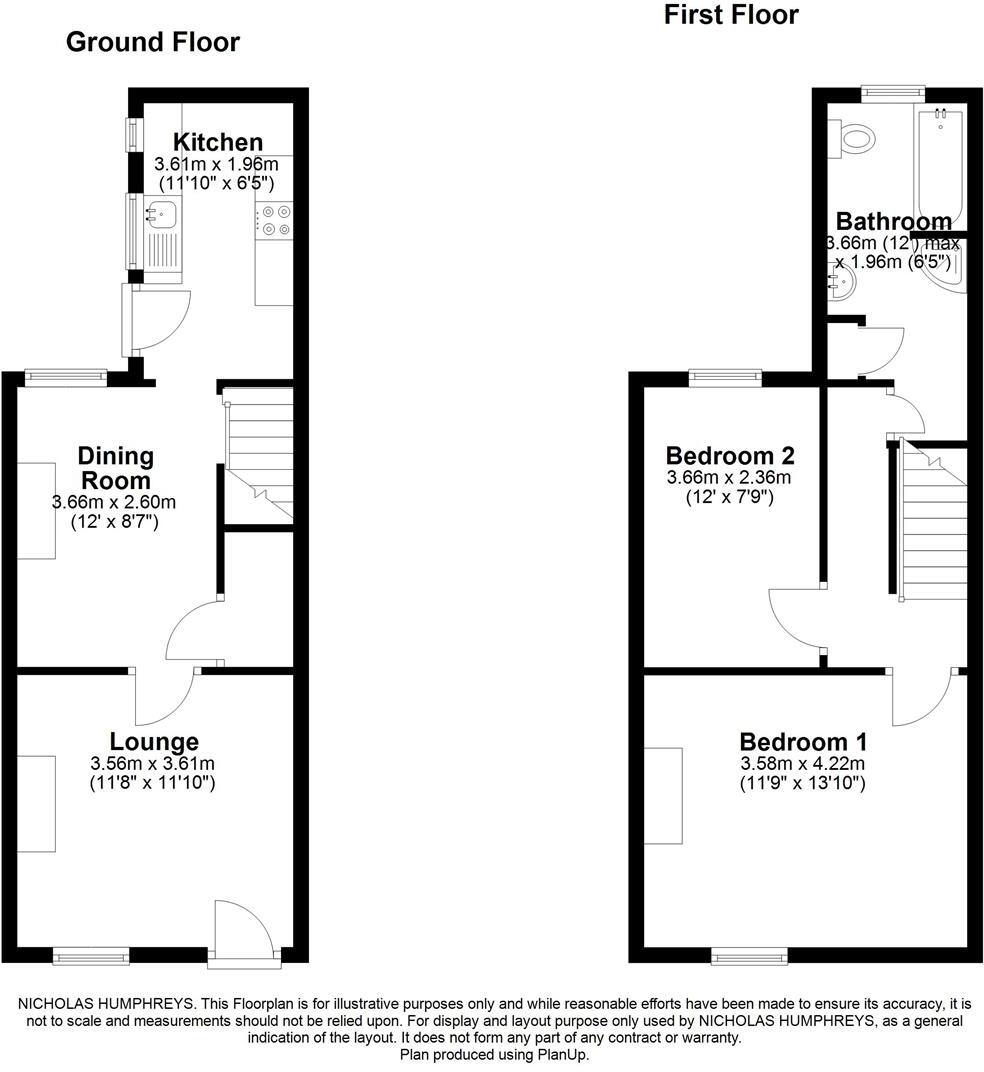 Rosliston Road, Burton-On-Trent floorplan