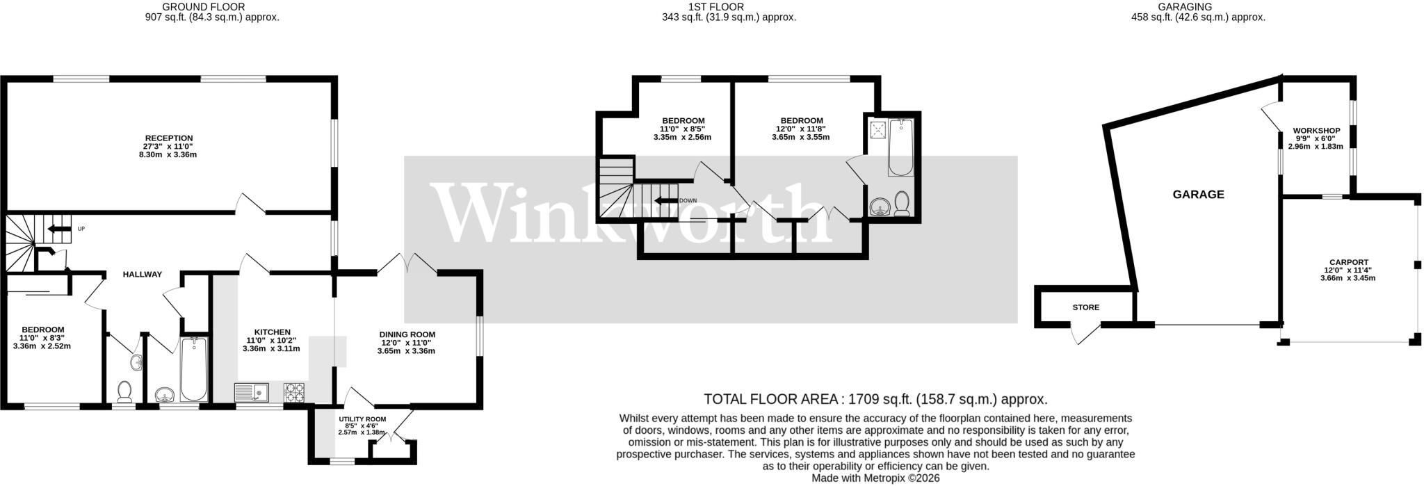 Hill Road, Reydon, Southwold, Suffolk, IP18 floorplan