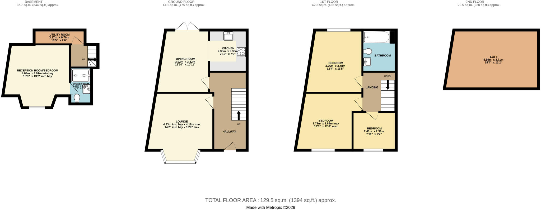 Tintern Avenue, West Didsbury, Manchester, M20 floorplan
