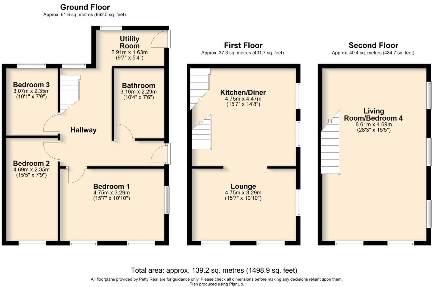 Hill End, Trawden floorplan