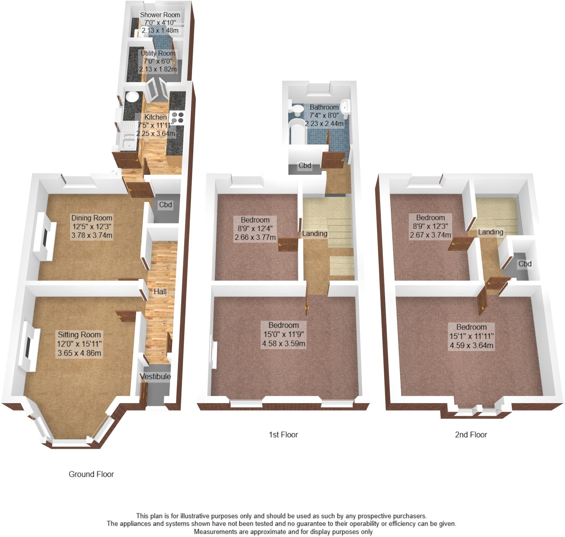 Gillinggate, Kendal, Cumbria, LA9 floorplan