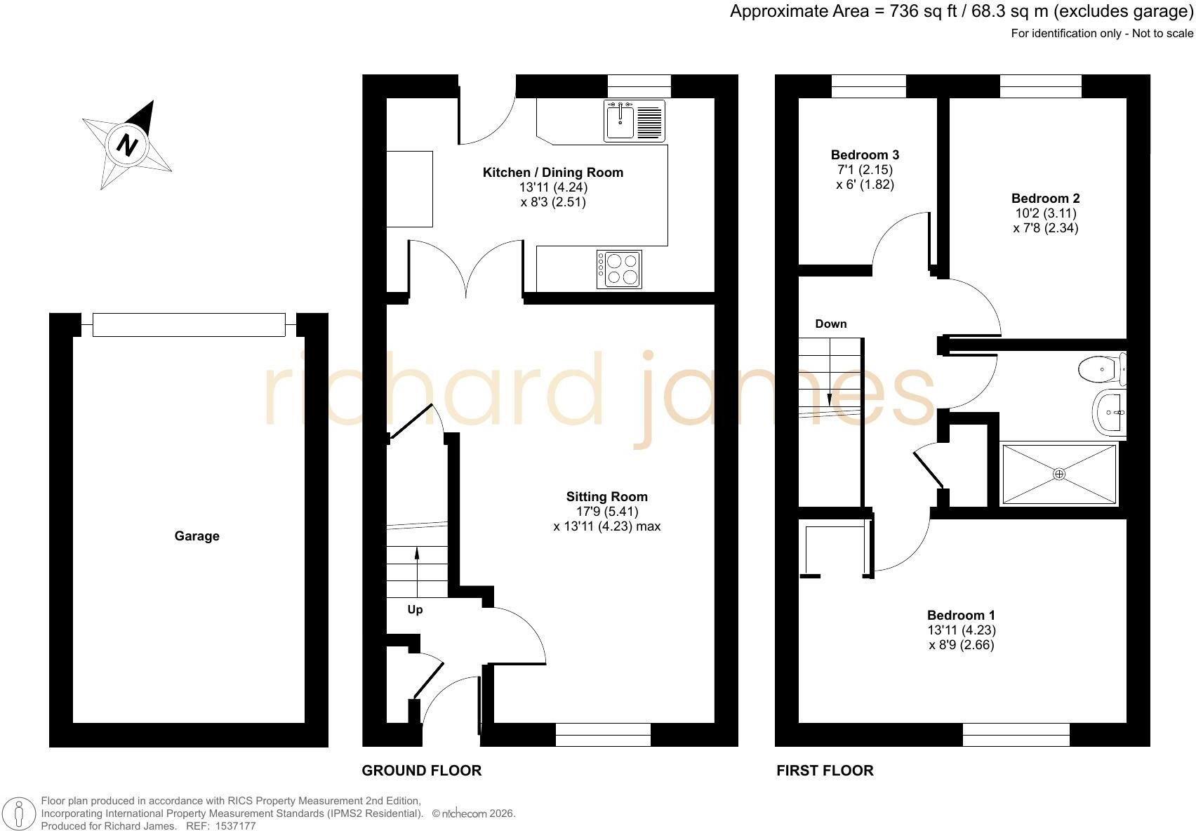 Worsley Road, Freshbrook, Swindon, SN5 floorplan