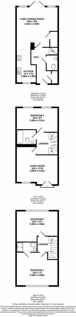 Pennyroyal Drive, West Drayton floorplan
