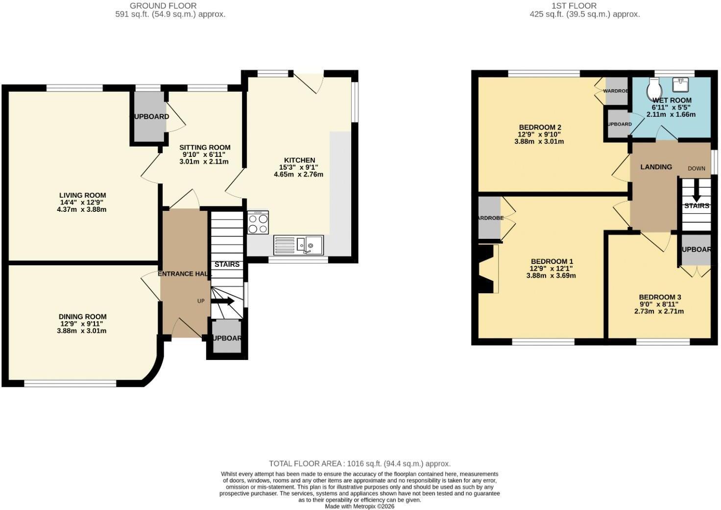 Eyton Road, Dawley, Telford floorplan
