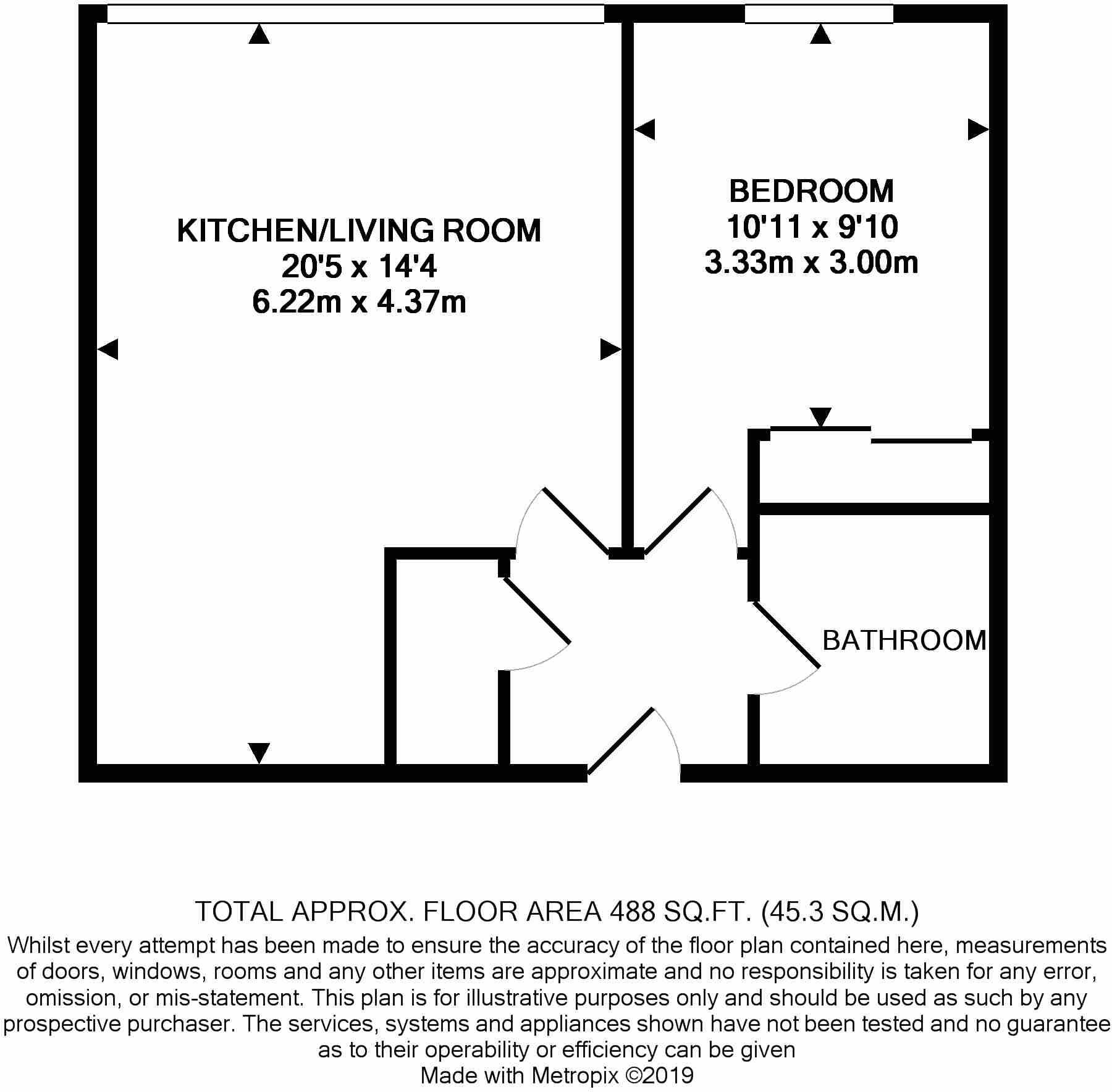 Churchill Place, Basingstoke, RG21 floorplan