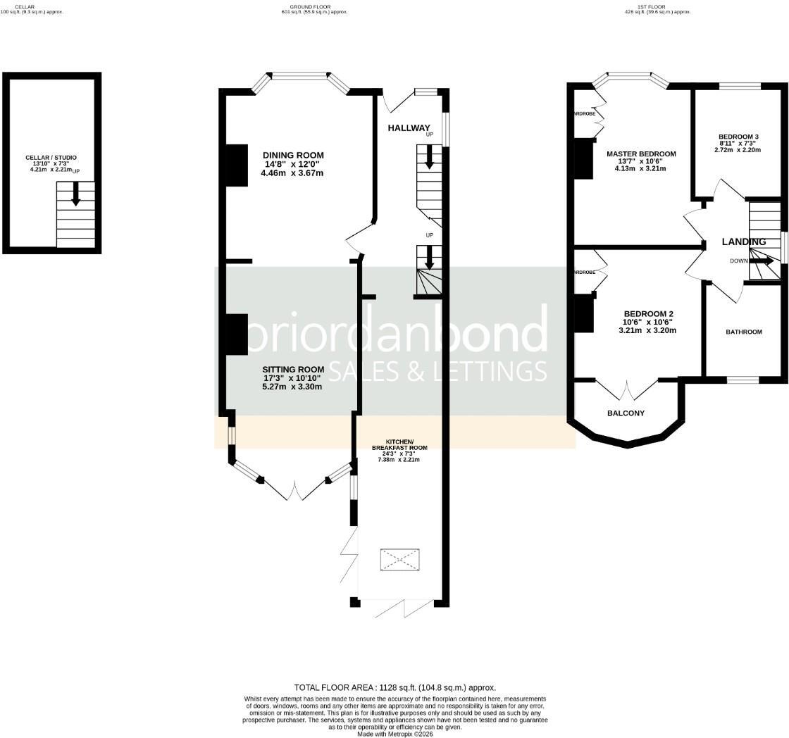 Birchfield Road East, Abington, Northampton NN3 floorplan