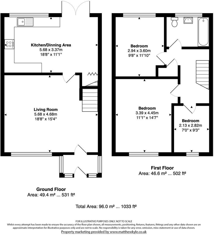 Longmead, Woolmer Green floorplan