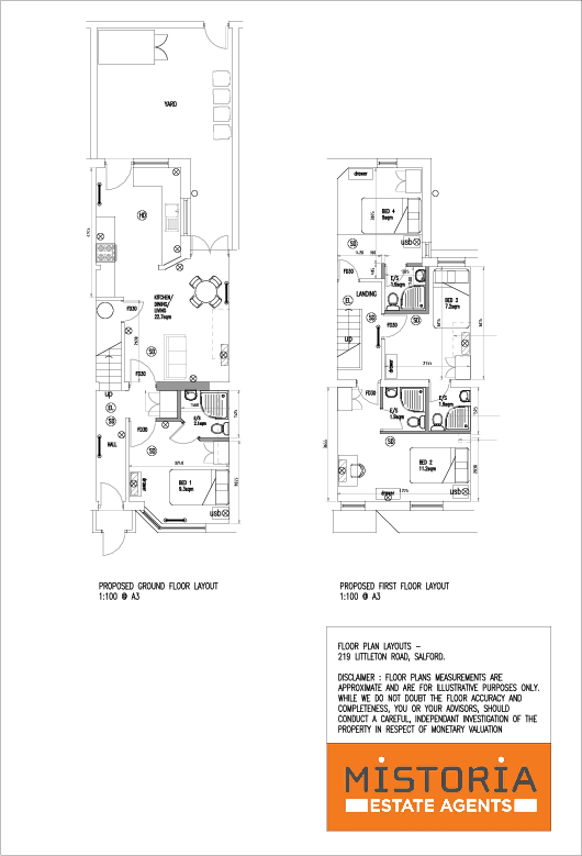 Littleton Road, Salford floorplan