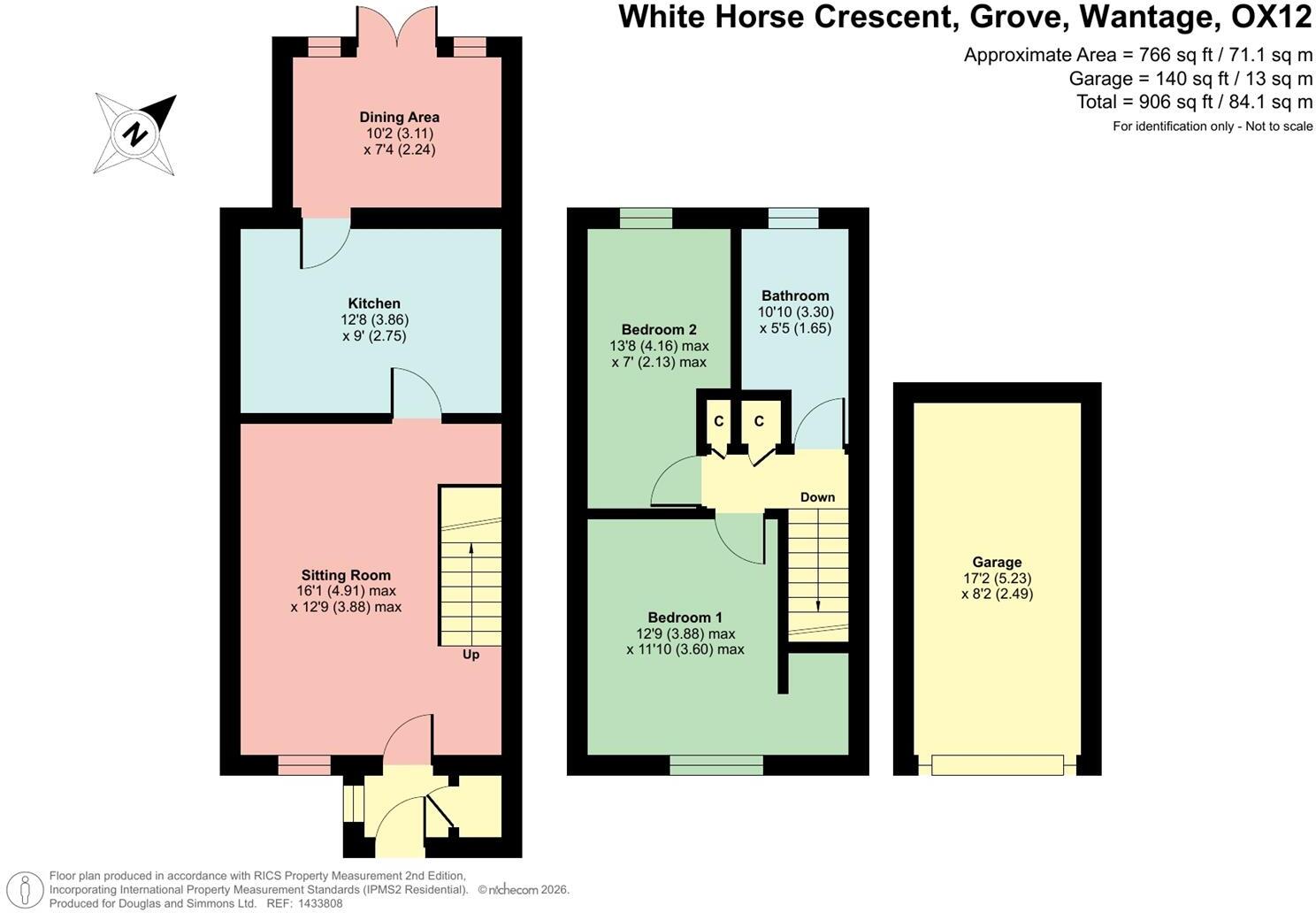 Grove, Wantage, Oxfordshire, OX12 floorplan