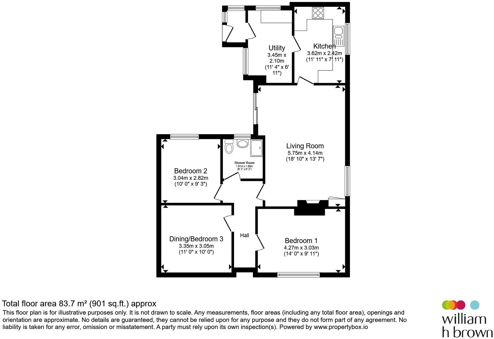 Maids Cross Hill, Lakenheath, Brandon floorplan