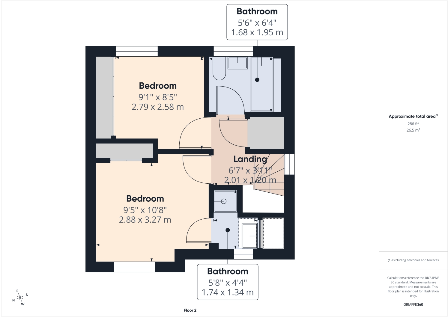 Jewitt Way, Ruddington, Nottingham floorplan