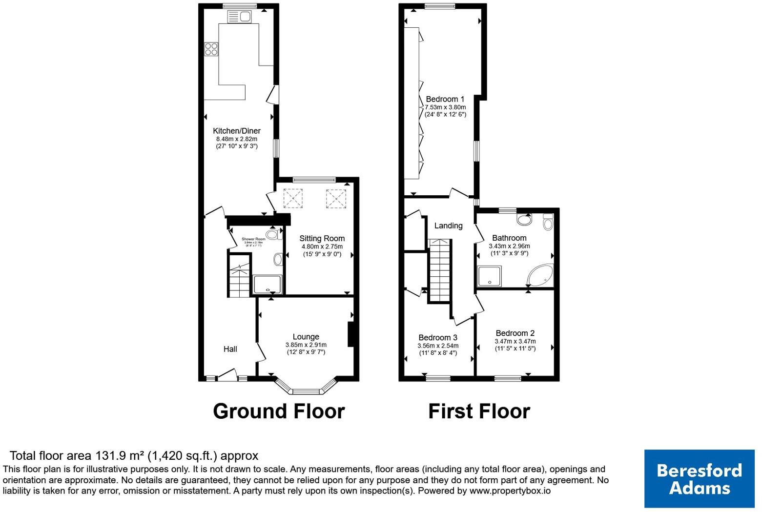 Salem Street, Amlwch, Isle of Anglesey, LL68 floorplan