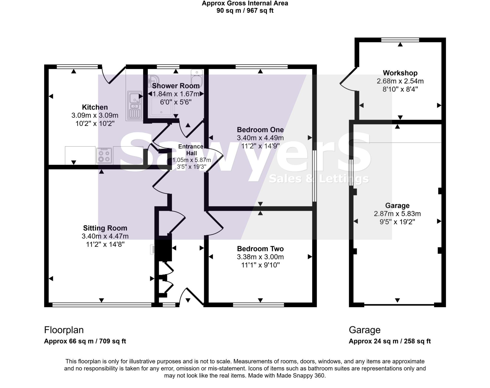 Brockley Road, Kings Stanley floorplan