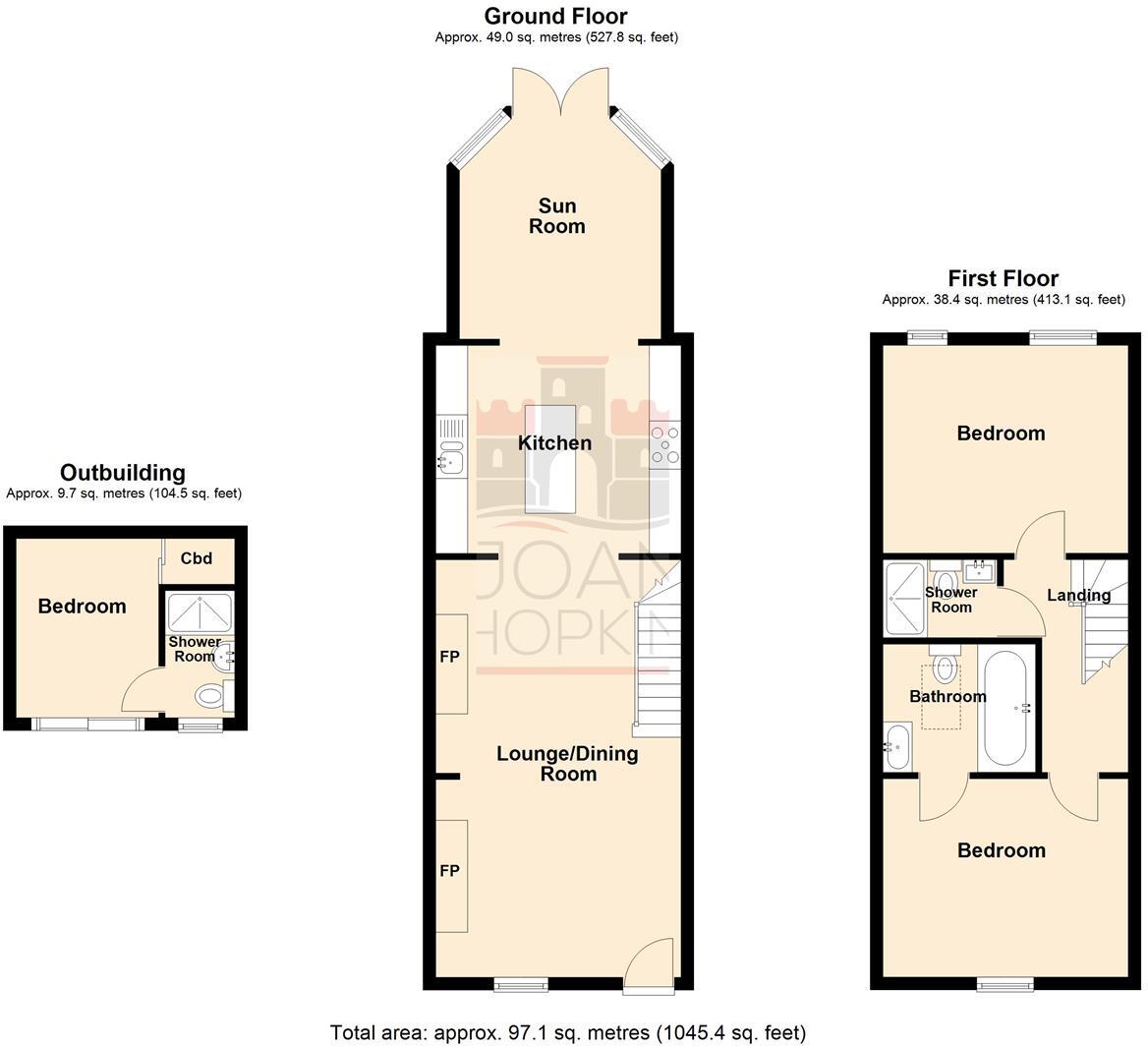 Rose Hill, Beaumaris floorplan