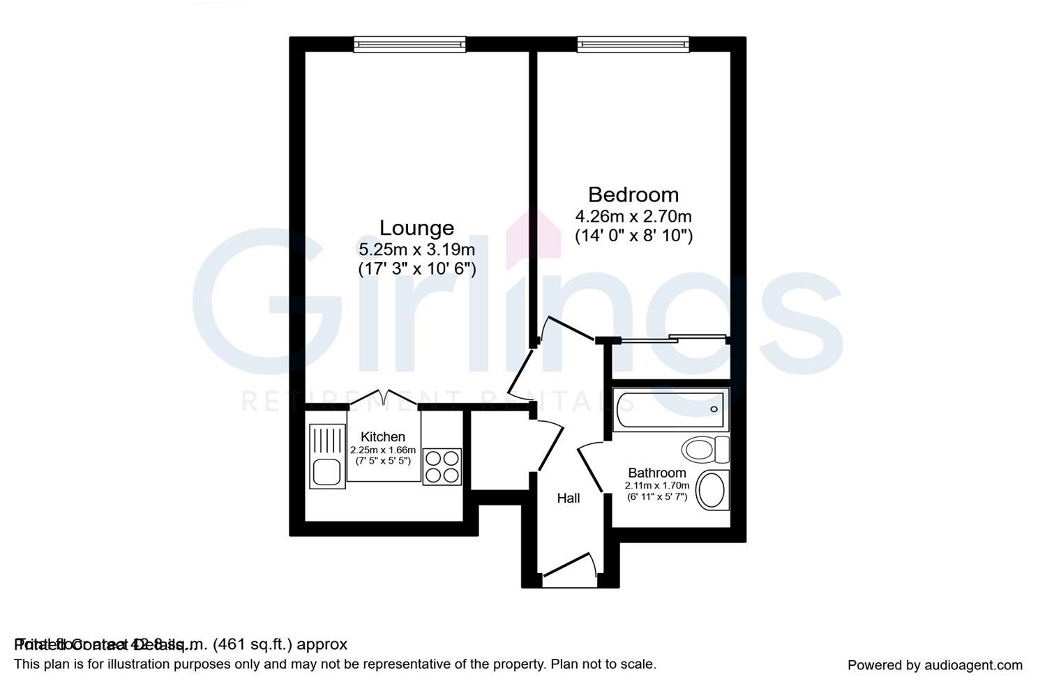 Homespinney House, Bitterne Park, SO18 floorplan