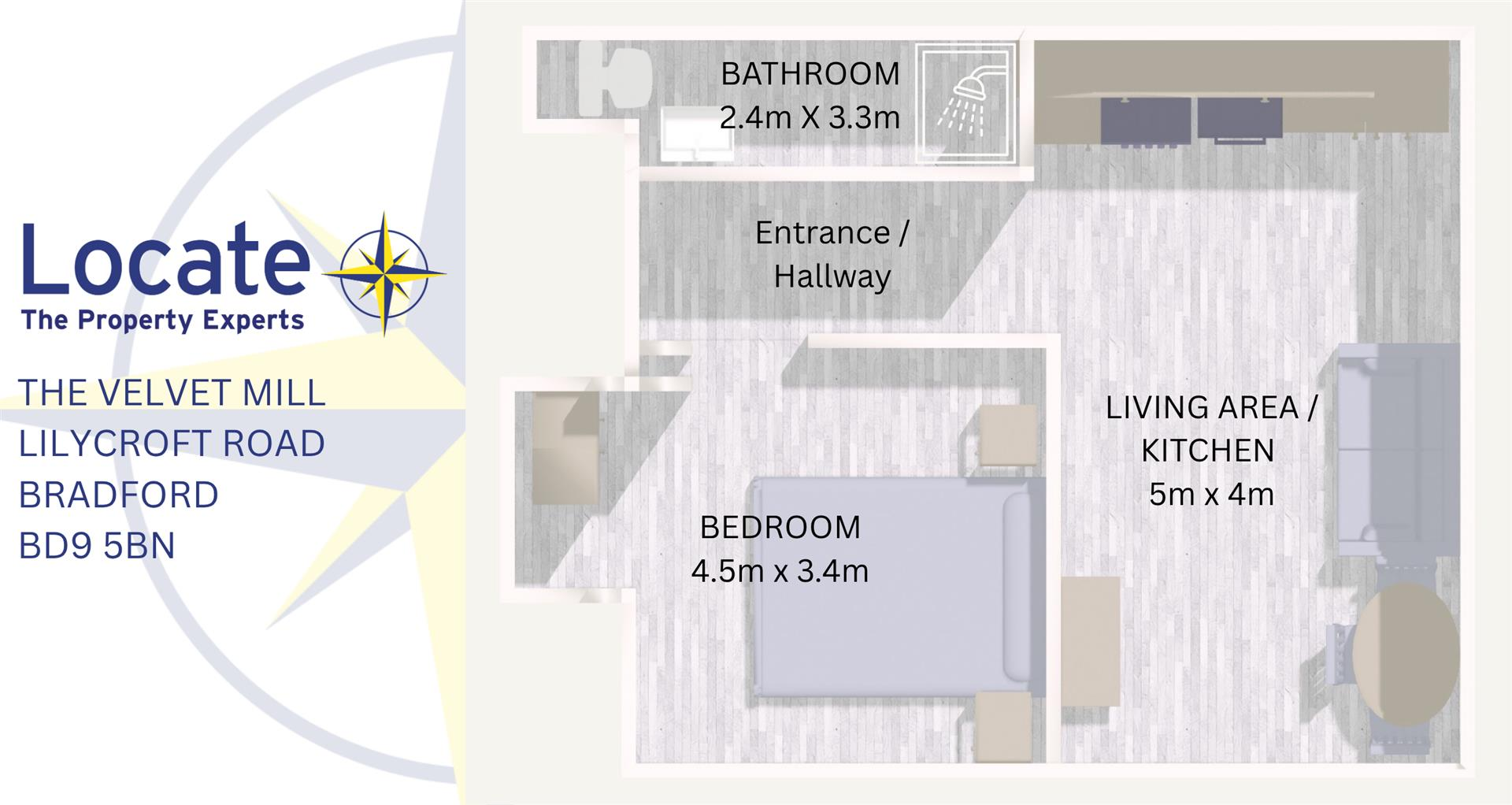 Lilycroft Road, Bradford floorplan