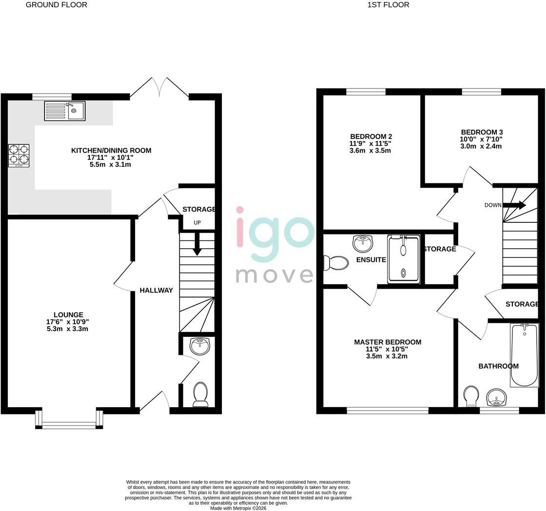 Wayfarer Meadows, Hartlepool floorplan