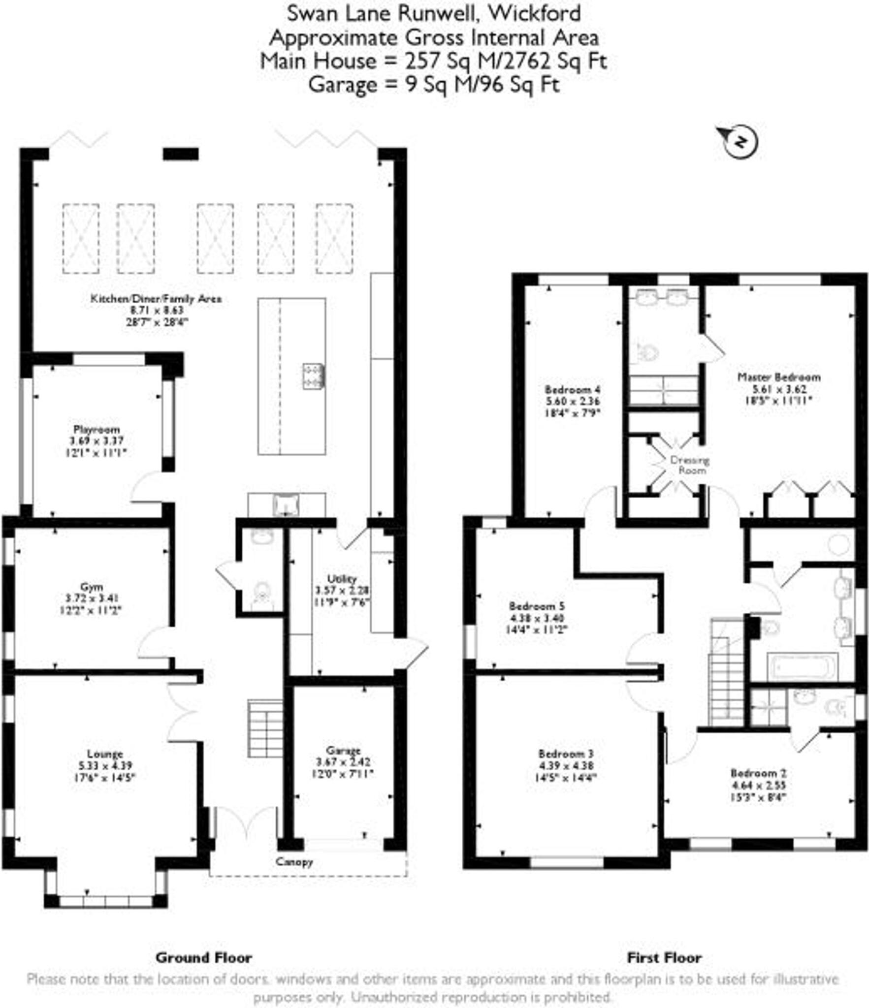 Swan Lane, Runwell, SS11 floorplan
