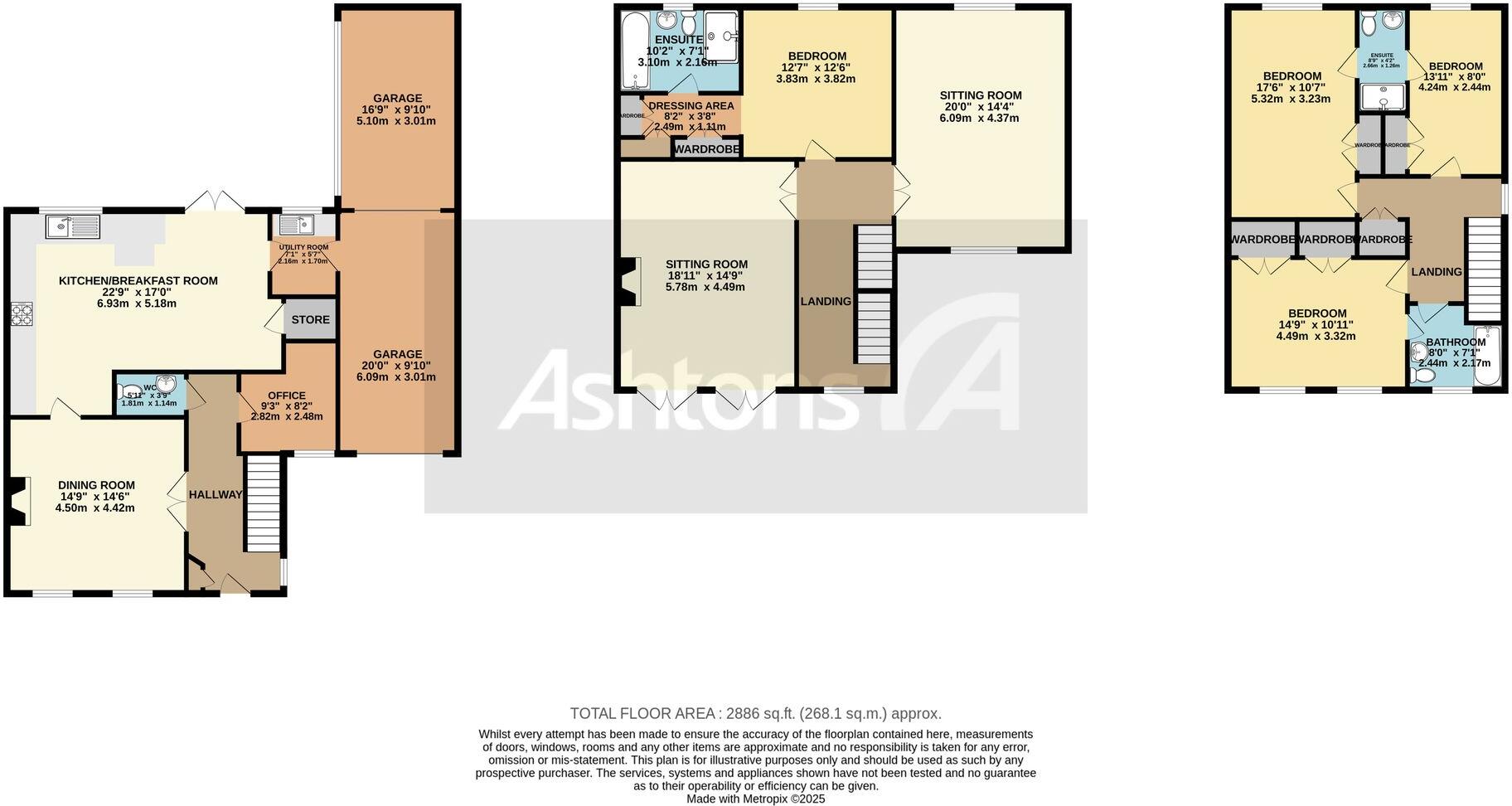 Winwick Park Avenue, Winwick, WA2 floorplan