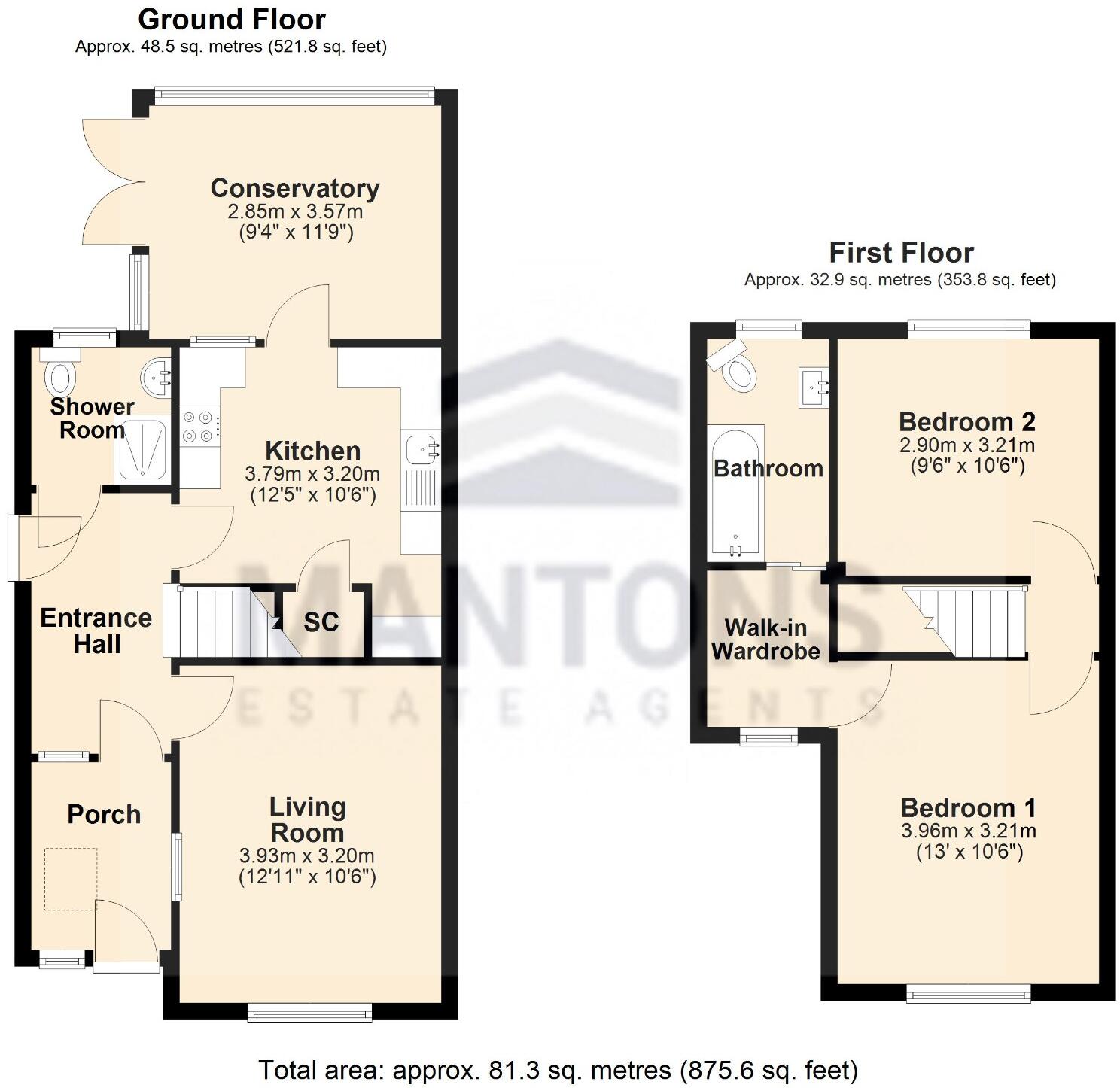 Norman Road, Barton Le Clay, Bedfordshire, MK45 4QD floorplan