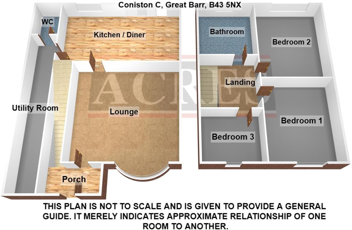 Coniston Crescent, Birmingham floorplan