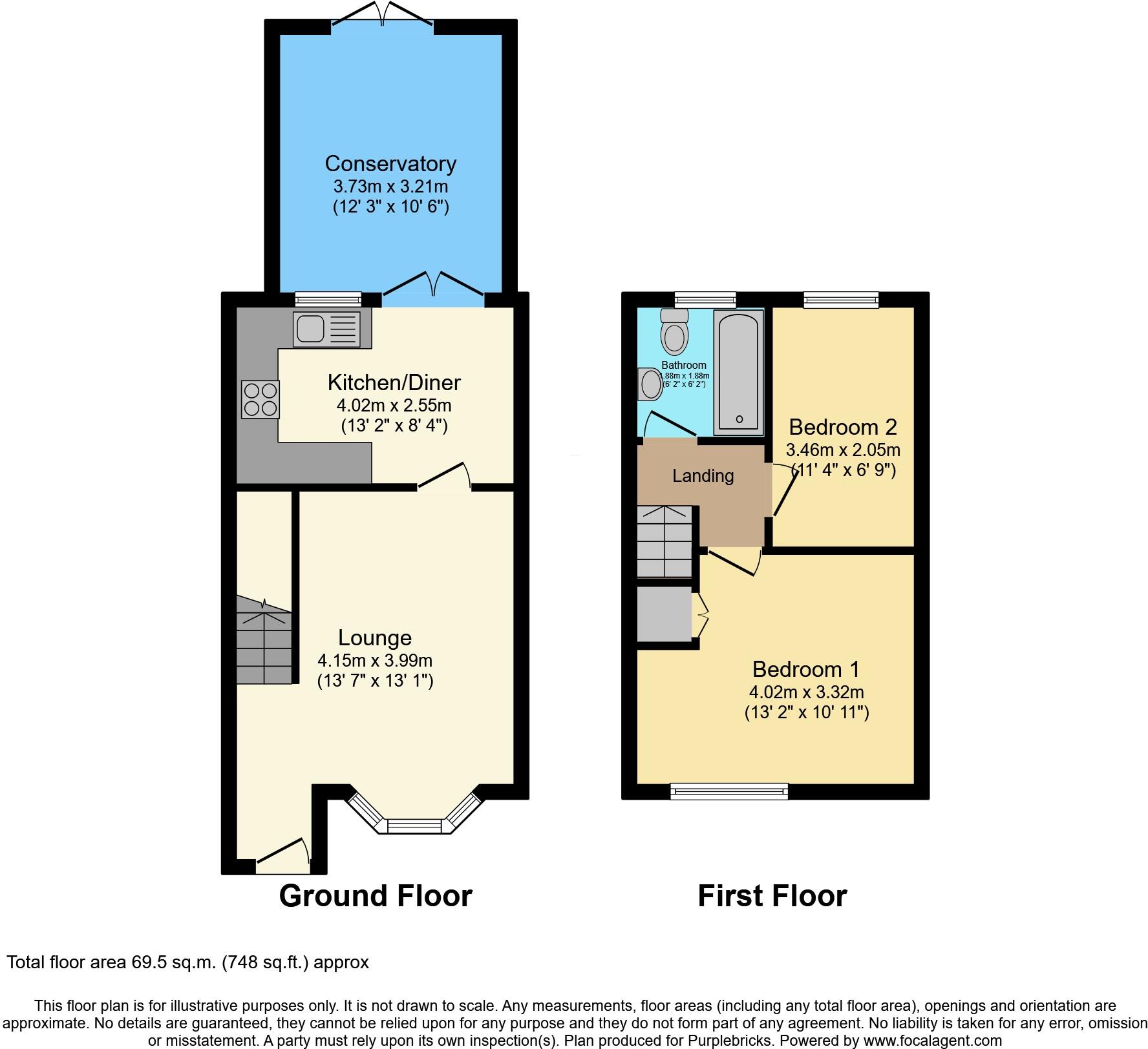 Doncaster Gardens, Navenby, Lincoln, LN5 floorplan