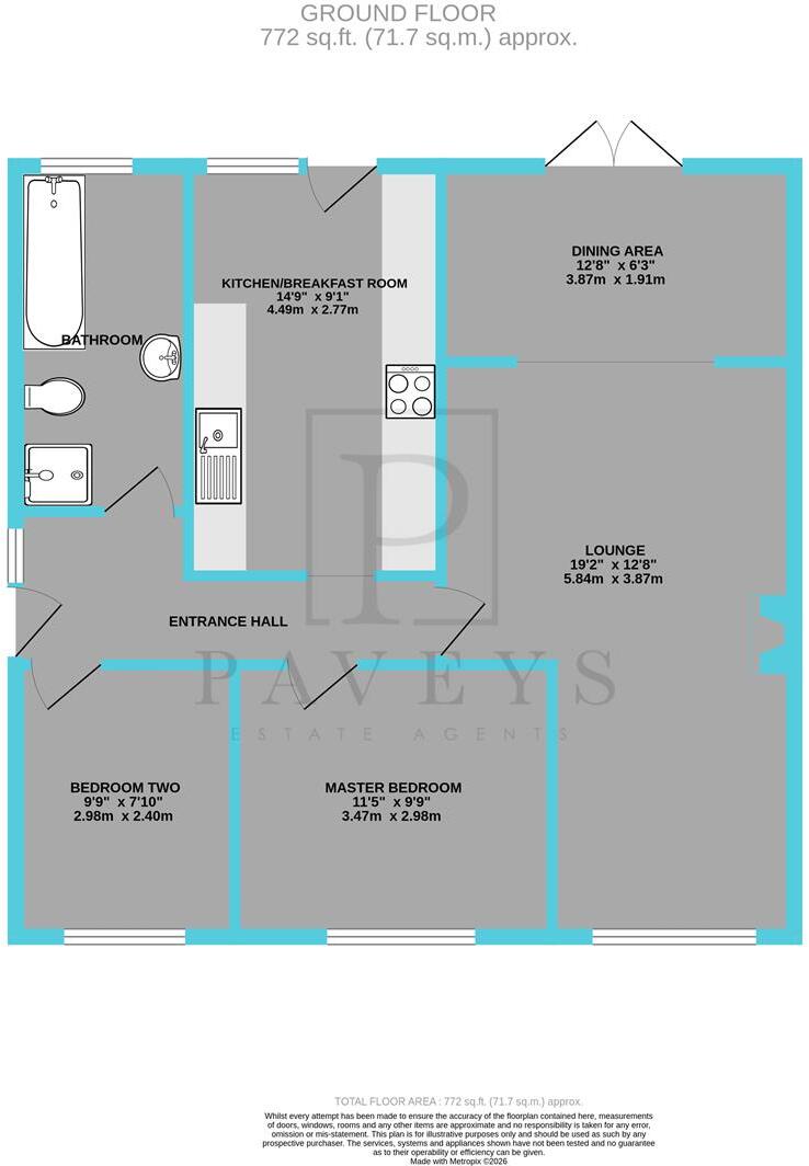 Walton Road, Walton On The Naze floorplan