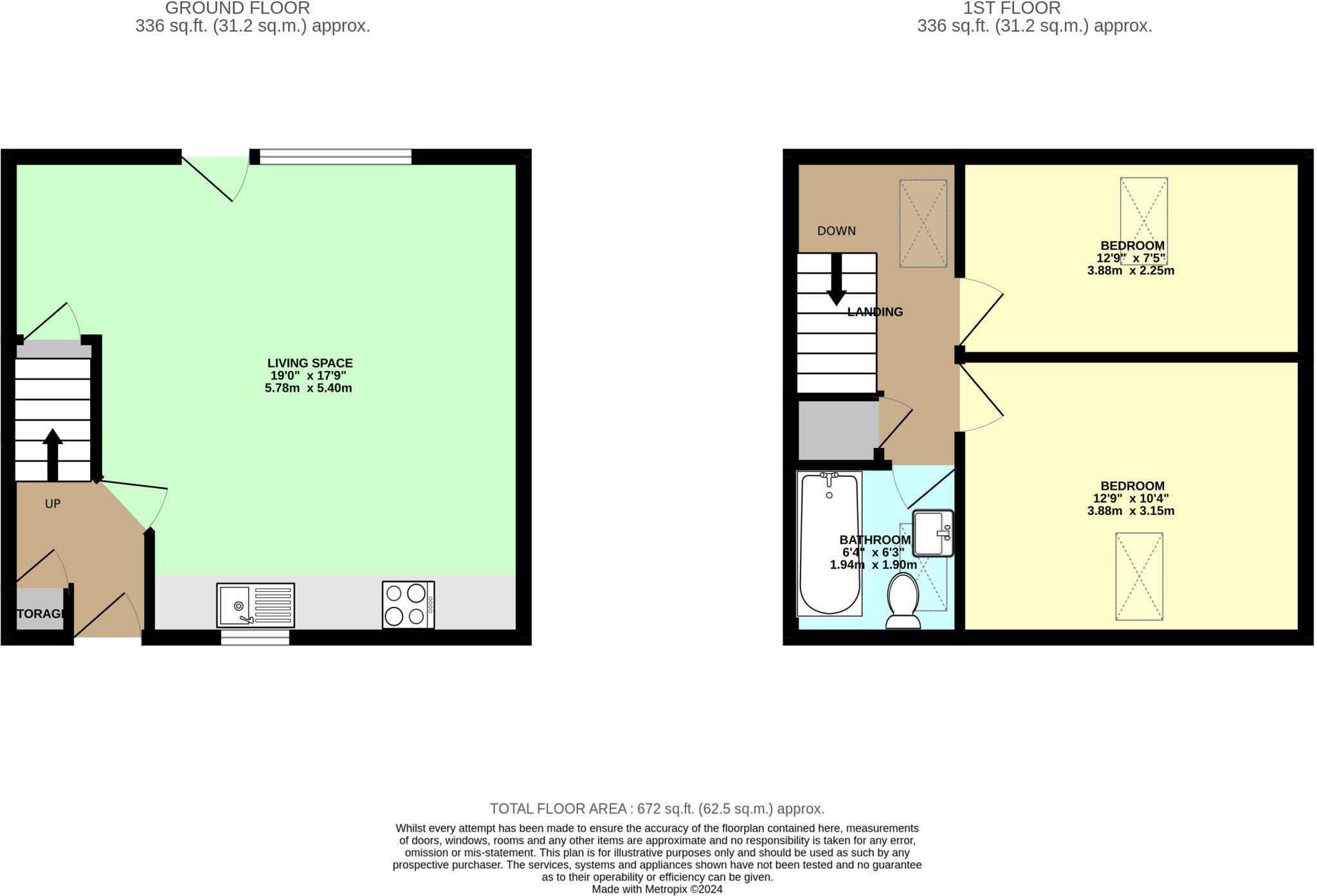 Wigginton Road, Wigginton, York, YO32 floorplan