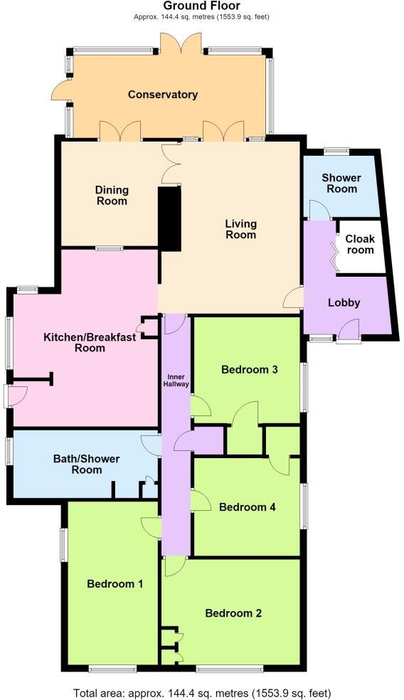 Spinney Close, Melton Mowbray floorplan