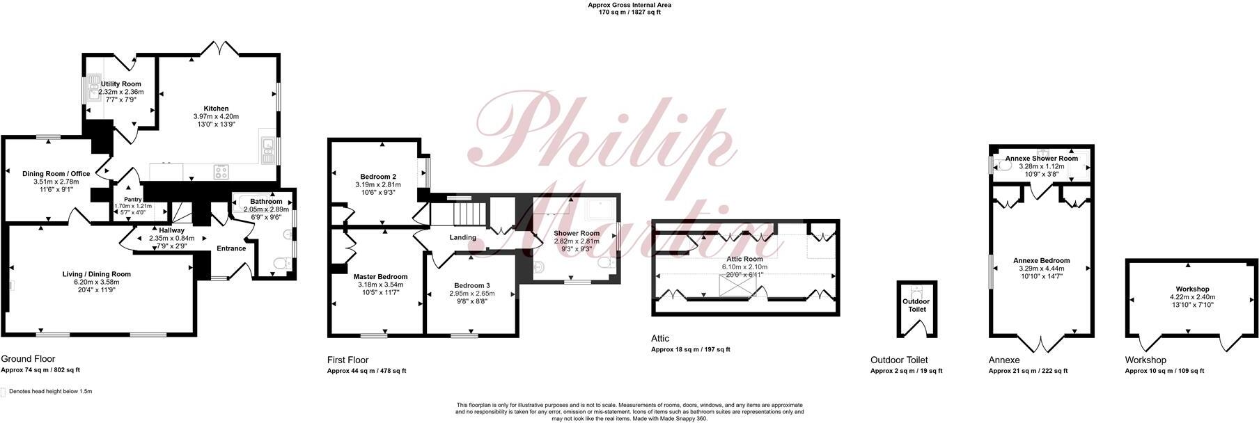 Lower Sticker, St. Austell floorplan
