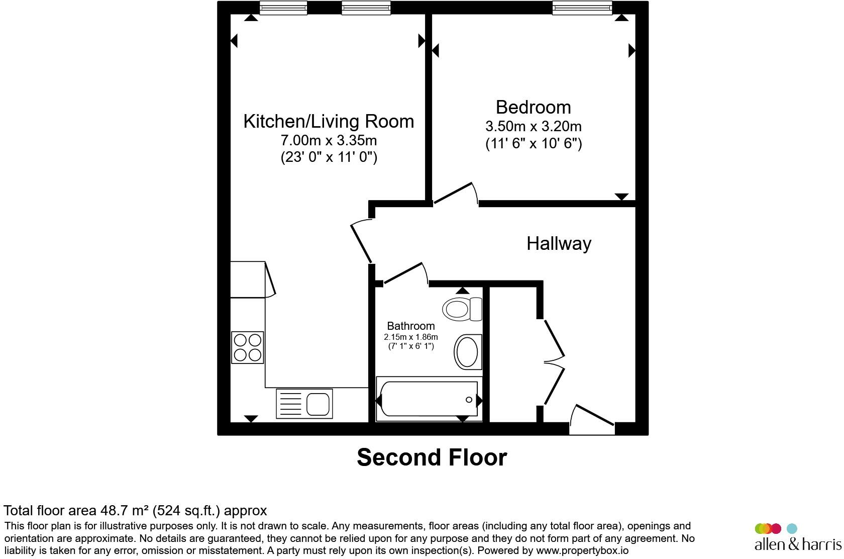 Victoria Bridge Road, Bath floorplan