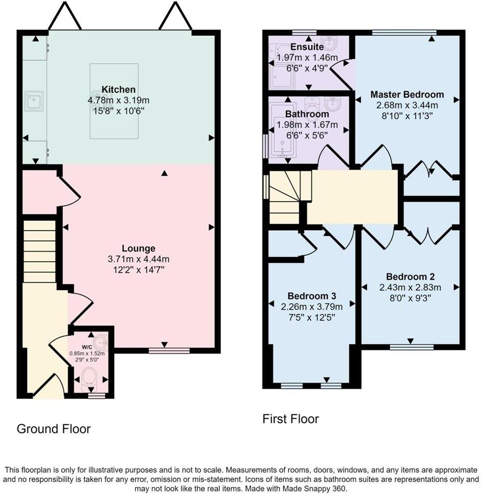 Carmel Close, Hamworthy floorplan