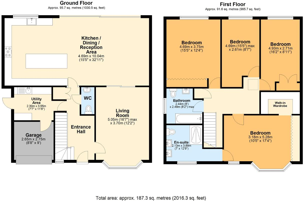 Morley Road, Sanderstead, Surrey, CR2 0EN floorplan